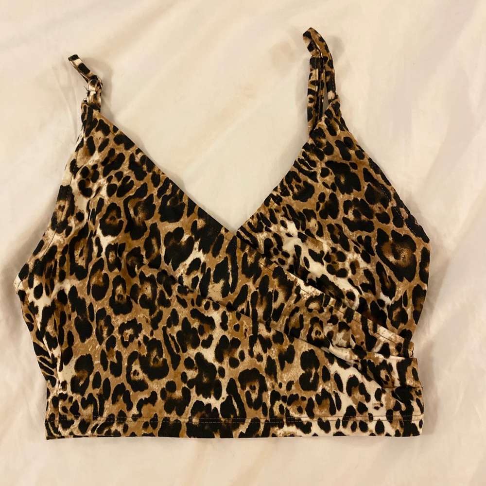 Never Worn Cheetah Print Princess Polly Tank!